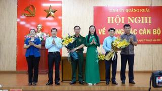 Quảng Ngãi bầu bổ sung 2 Ủy viên Ban Thường vụ Tỉnh ủy