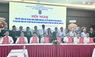 Các Cơ quan tư pháp khu vực Bắc Trung bộ góp phần tích cực vào sự phát triển kinh tế - xã hội địa phương