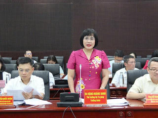 Thứ trưởng Bộ Tư pháp Đặng Hoàng Oanh làm việc tại Đà Nẵng