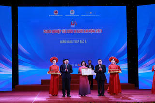 Ngân hàng Bắc Á được vinh danh "doanh nghiệp tiêu biểu vì người lao động 2023" 