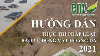 Gửi 1.000 bản tài liệu về thực thi pháp luật về bảo vệ ĐVHD tới các cơ quan tư pháp