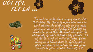 Với tôi, Tết là...