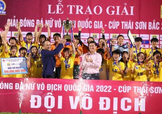 TP.HCM I lần thứ 11 lên ngôi ở giải Nữ vô địch quốc gia 