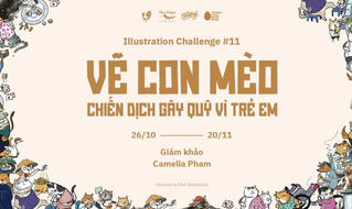 "Vẽ con mèo" - cuộc thi gây quỹ hỗ trợ trẻ đường phố và nạn nhân của mua bán người