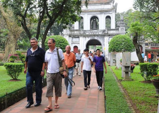 Lượng khách quốc tế đến Hà Nội đã "cán đích" chỉ tiêu 