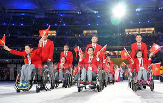Đoàn thể thao người khuyết tật Việt Nam tham gia tranh tài 8 môn tại ASEAN Para Games 12