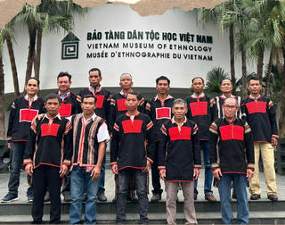 Hoàn tất việc sửa chữa nhà dài Êđê tại Bảo tàng Dân tộc học Việt Nam