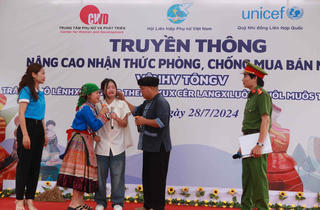 Chuỗi hoạt động truyền thông làm giảm nguy cơ, đẩy lùi tội phạm mua bán người