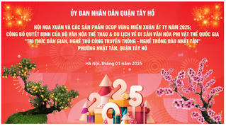 Hội hoa Xuân và các sản phẩm OCOP vùng miền Xuân Ất Tỵ năm 2025