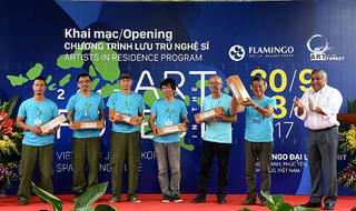 Flamingo khai mạc Chương trình Lưu trú nghệ sĩ Art In The Forest 2017