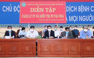 Vĩnh Phúc: Chuyển trạng thái từ "kiểm soát" sang "tự giác", thí điểm F0 điều trị tại nhà 