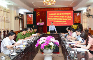 Tuyên Quang thảo luận về mô hình dạy nghề cho phạm nhân ngoài trại giam