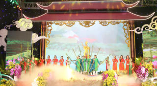 Khai mạc lễ hội đền Đông Cuông 2023