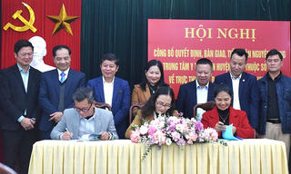 Yên Bái bàn giao 9 trung tâm y tế về cấp huyện quản lý