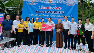 Khởi công xây 'Cây cầu hạnh phúc' ở xã nghèo vùng cao Yên Bái