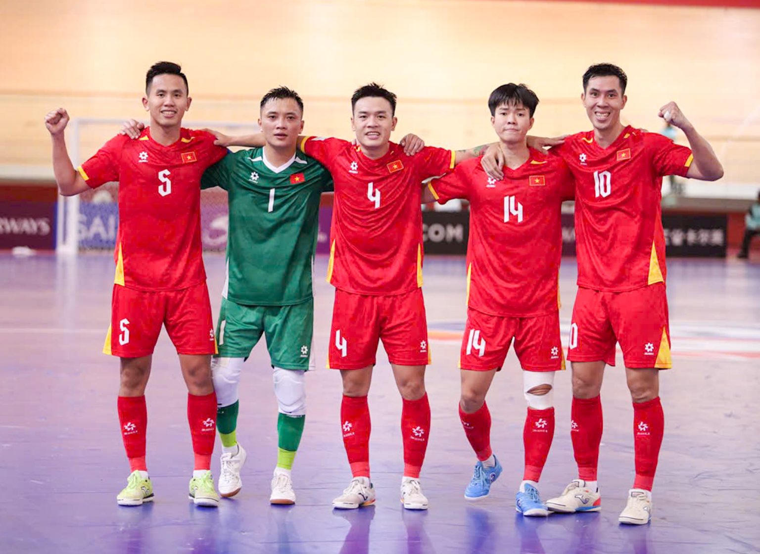Xác định 7 đội sớm giành vé vào tứ kết futsal châu Á: Đông Nam Á thắng lớn 1 Futsal Việt Nam trước cuộc đối đầu với Thái Lan