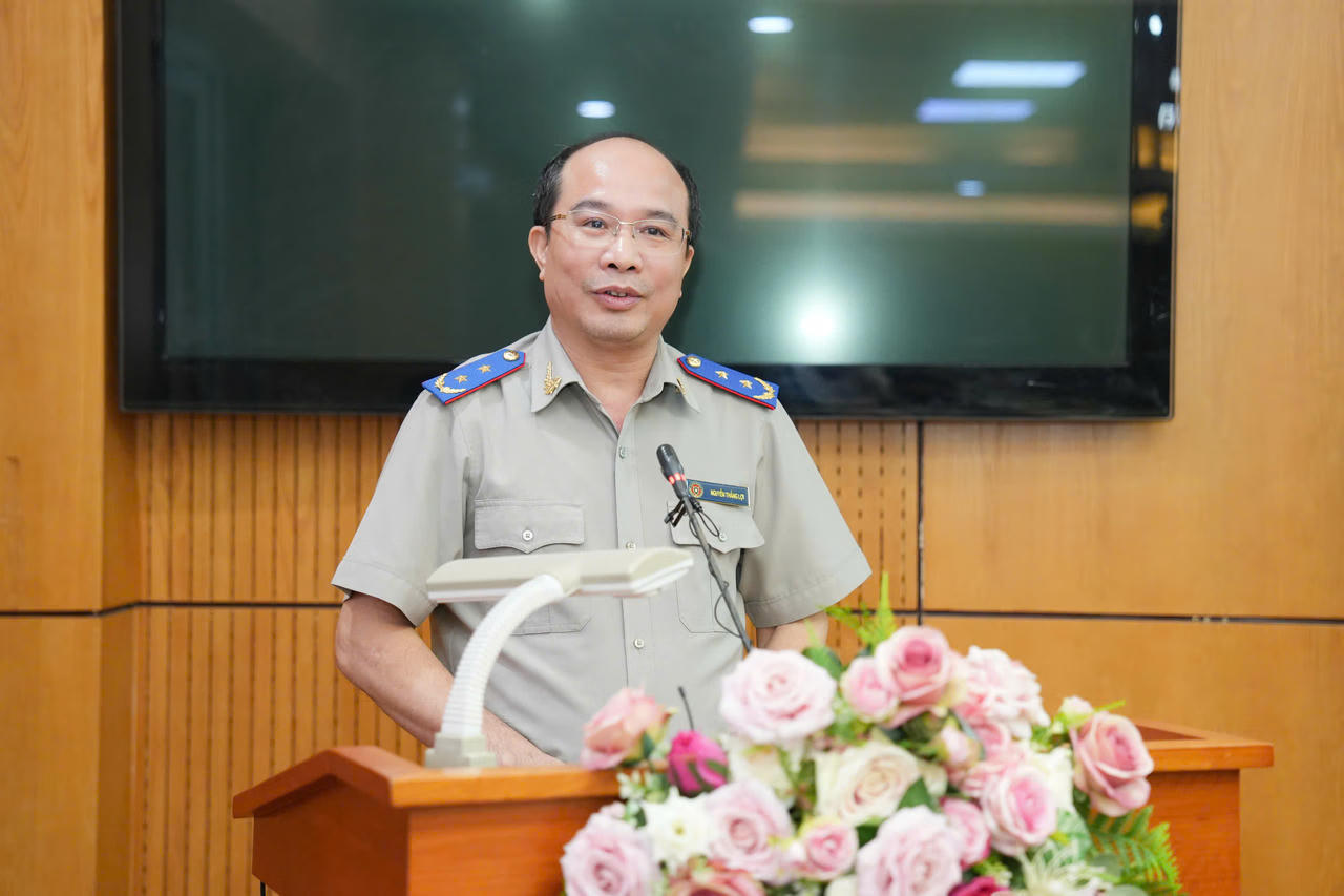 Bí thư Đảng bộ, Cục trưởng Cục Quản lý THADS Nguyễn Thắng Lợi.