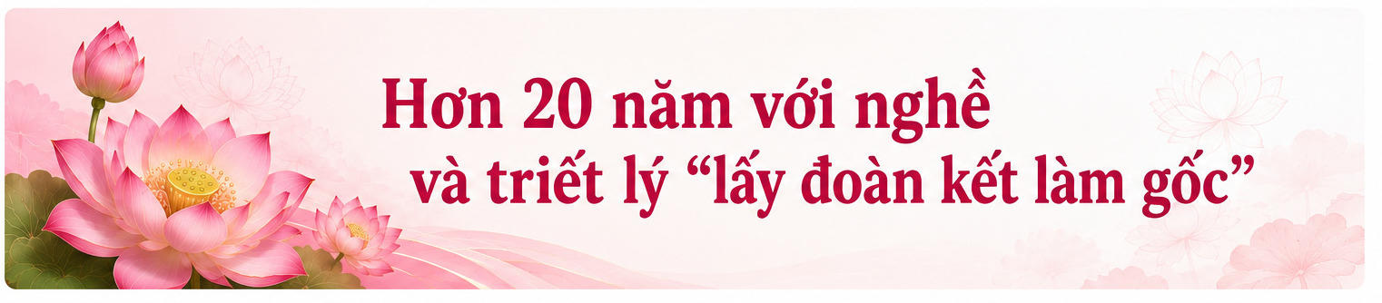 Chuyện nghề của Trưởng THADS Đồng Tháp Vũ Quang Hiện