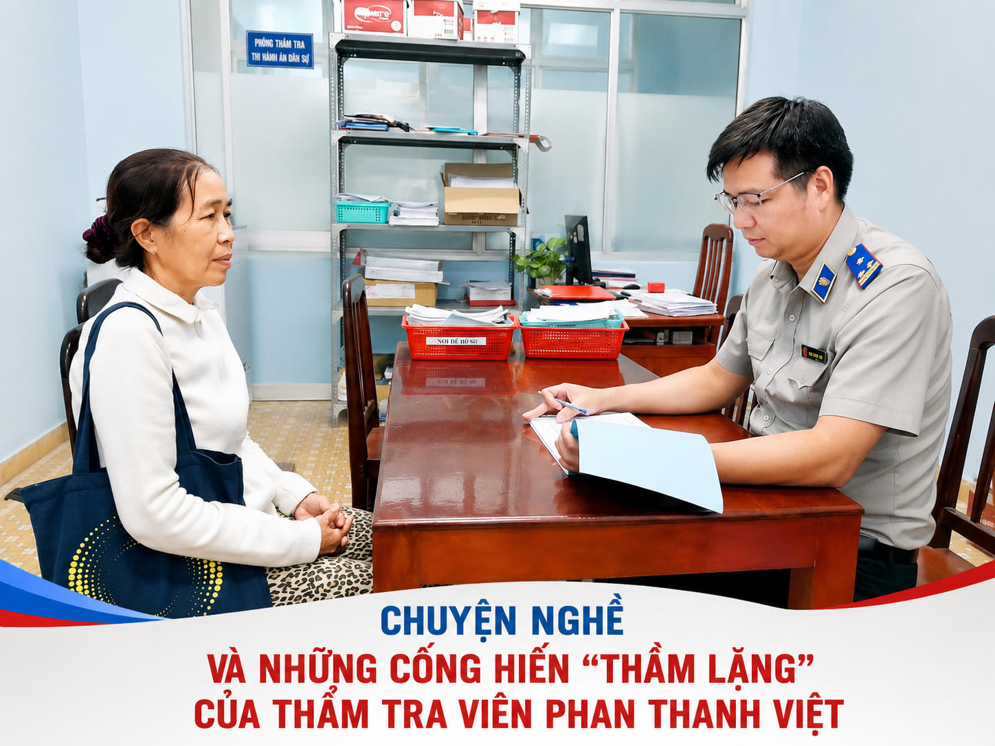 Ông Phan Thanh Việt tiếp công dân