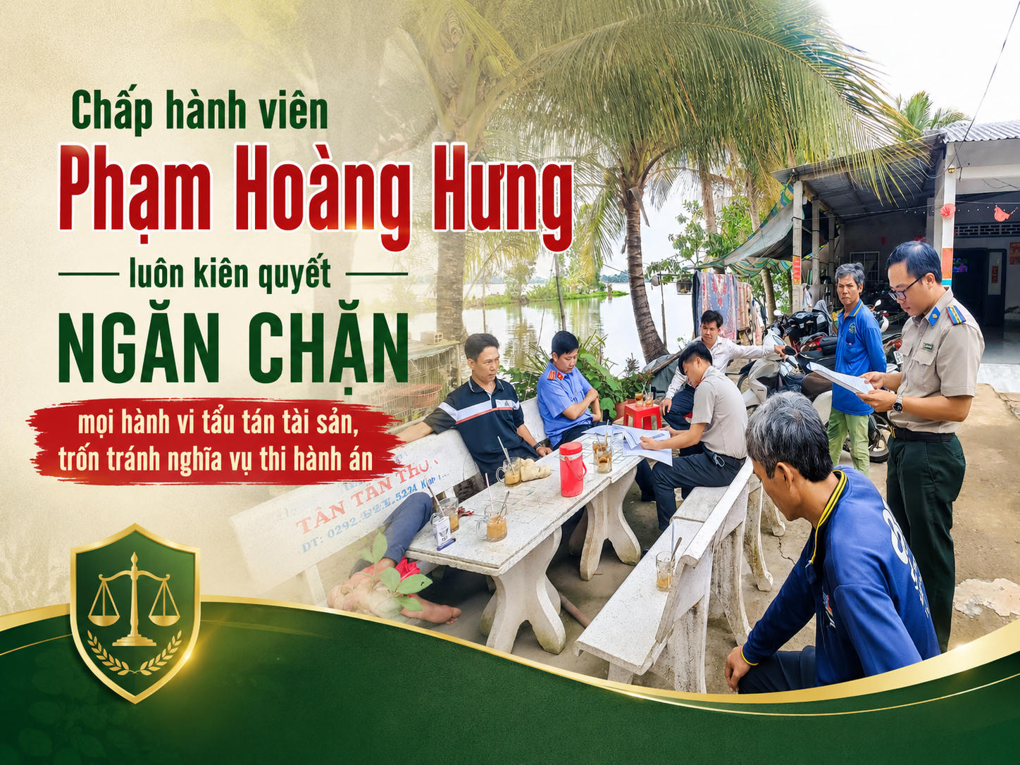 Chấp hành viên khởi kiện lấy lại tài sản bị tẩu tán và những câu chuyện nghề cảm động