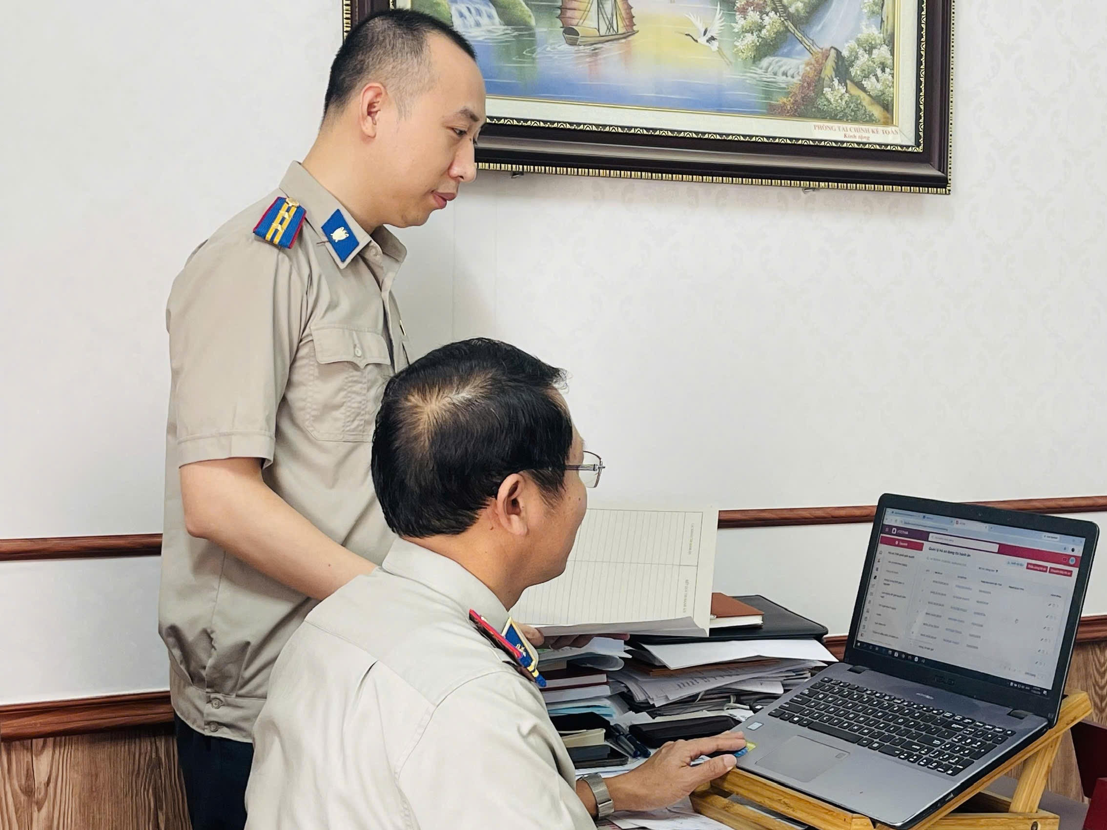 Ông Lê Hồng Quân - Lãnh đạo Văn phòng THADS tỉnh Thanh Hóa