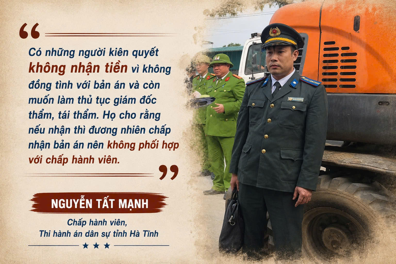 Hành trình thầm lặng khi chấp hành viên tìm người được thi hành án: Kỳ 2: “Chìa khóa” hồi ức nơi đại ngàn
