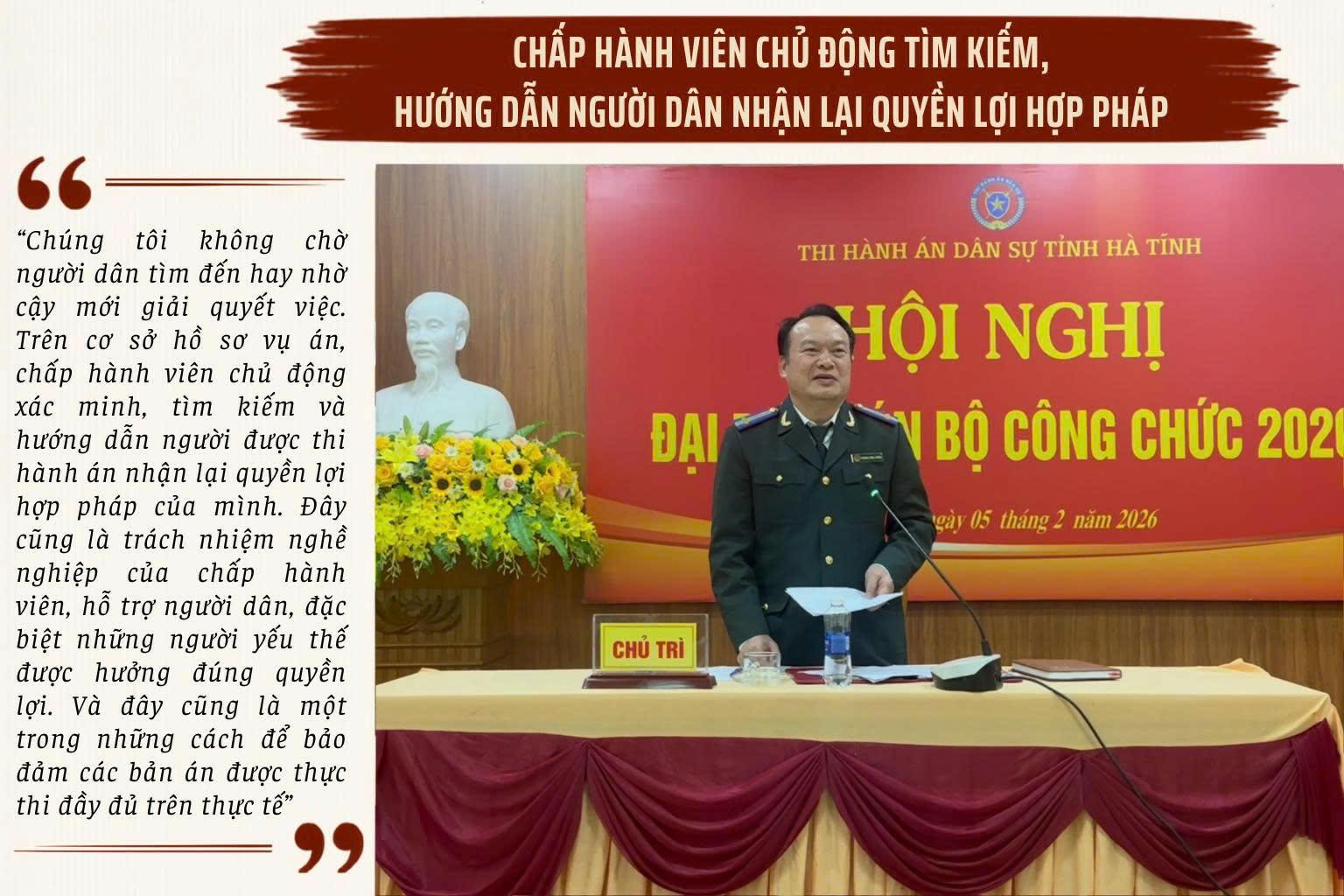 Hành trình thầm lặng khi chấp hành viên tìm người được thi hành án: Kỳ 3: “Chiến công” ý nghĩa nhất là đưa bản án vào đời sống