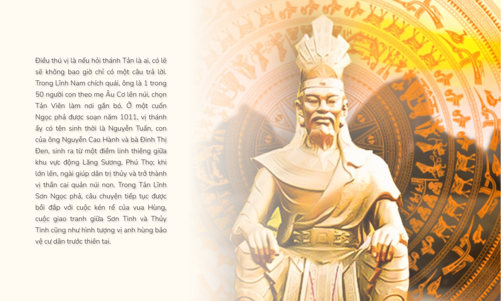 Tứ cung Xứ Đoài: Dấu ấn Tín ngưỡng thờ Tản Viên Sơn Thánh. Chương 1: Tản Viên Sơn Thánh và miền đất linh thiêng
