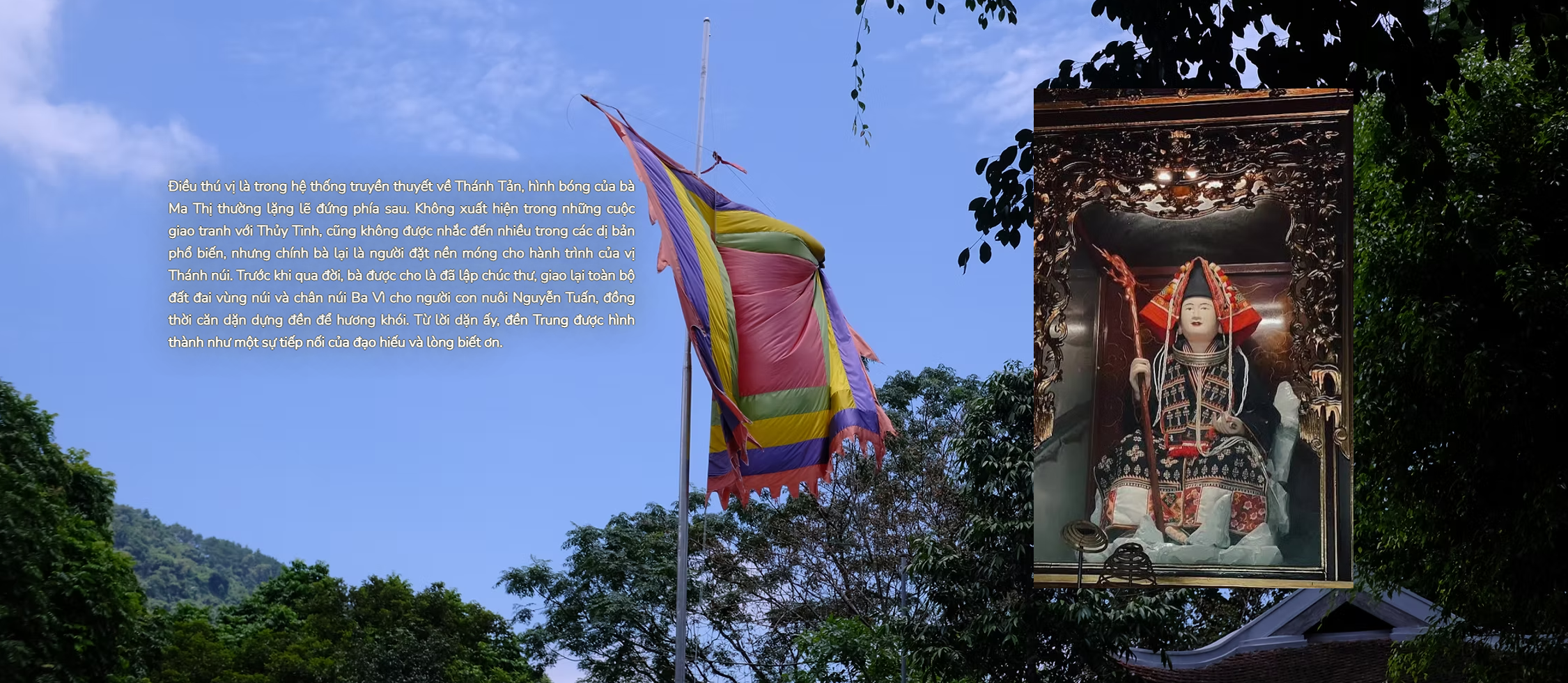 Tứ cung Xứ Đoài: Dấu ấn Tín ngưỡng thờ Tản Viên Sơn Thánh. Chương 2: Theo dấu chân Đức Thánh Tản qua 4 miền ký ức