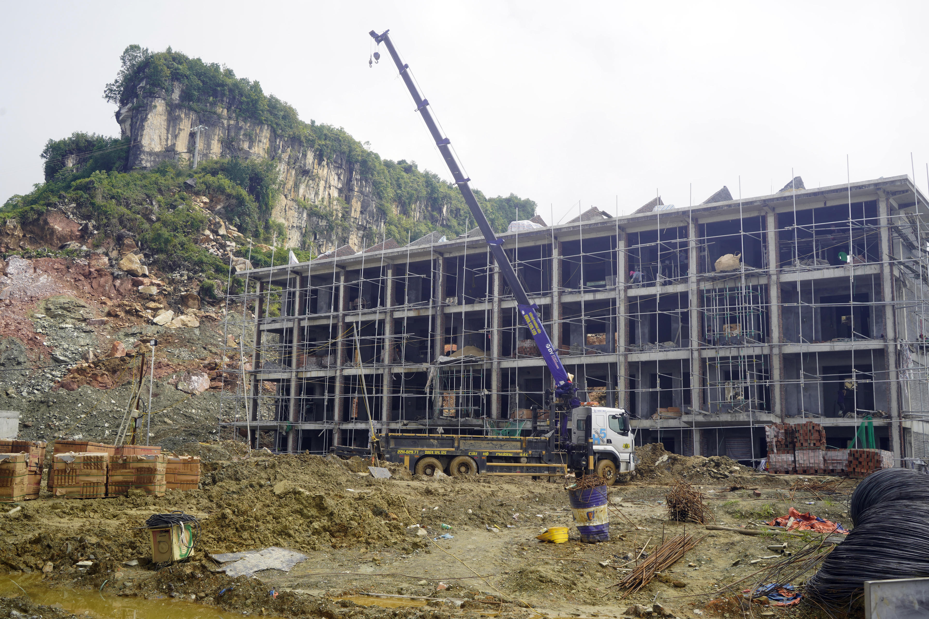 Các hạng mục quan trọng ưu tiên cơ bản đang được hoàn thiện.