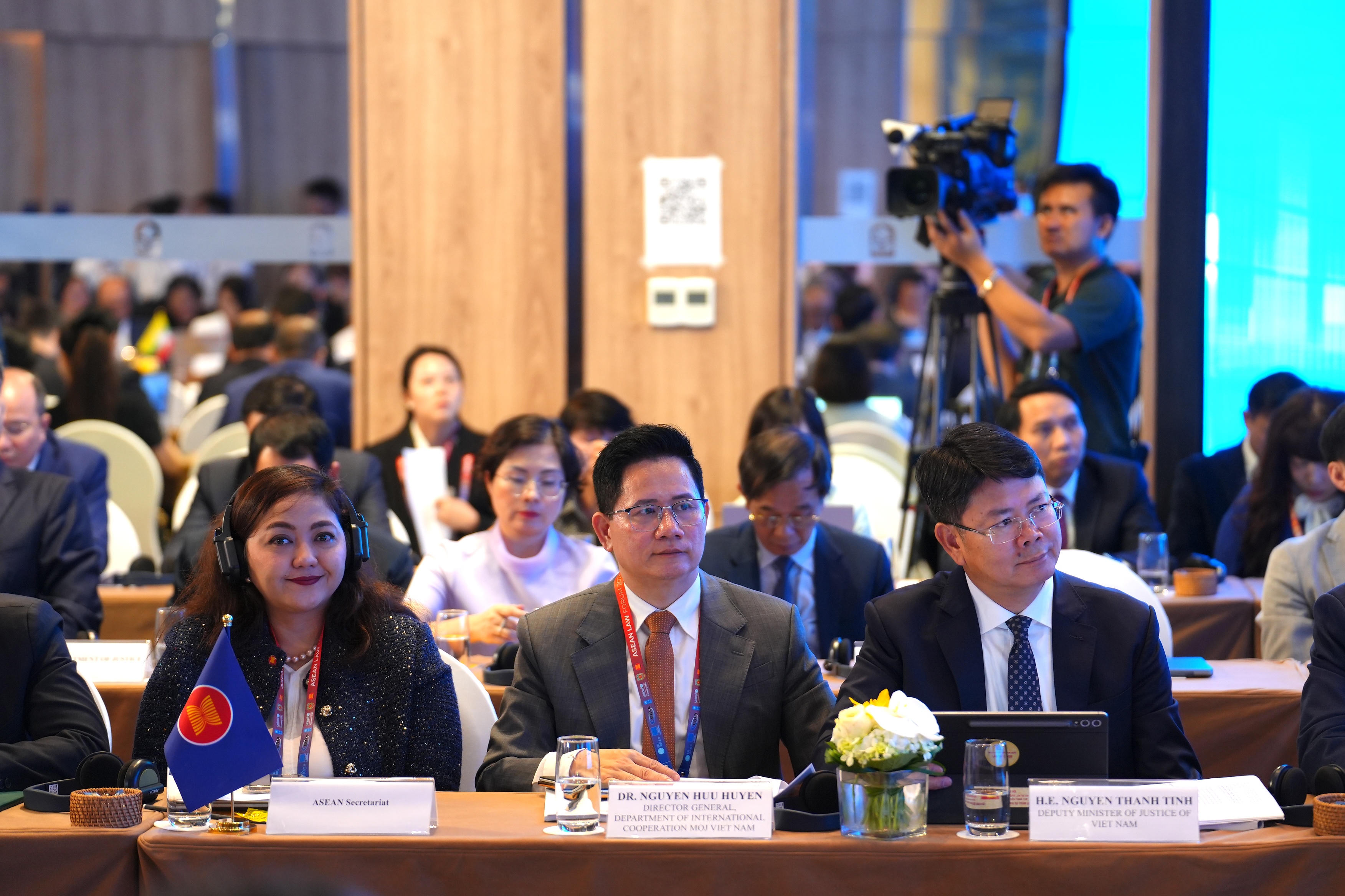 Kết nối t&igrave;nh hữu nghị tại Diễn đ&agrave;n Ph&aacute;p luật ASEAN 2026