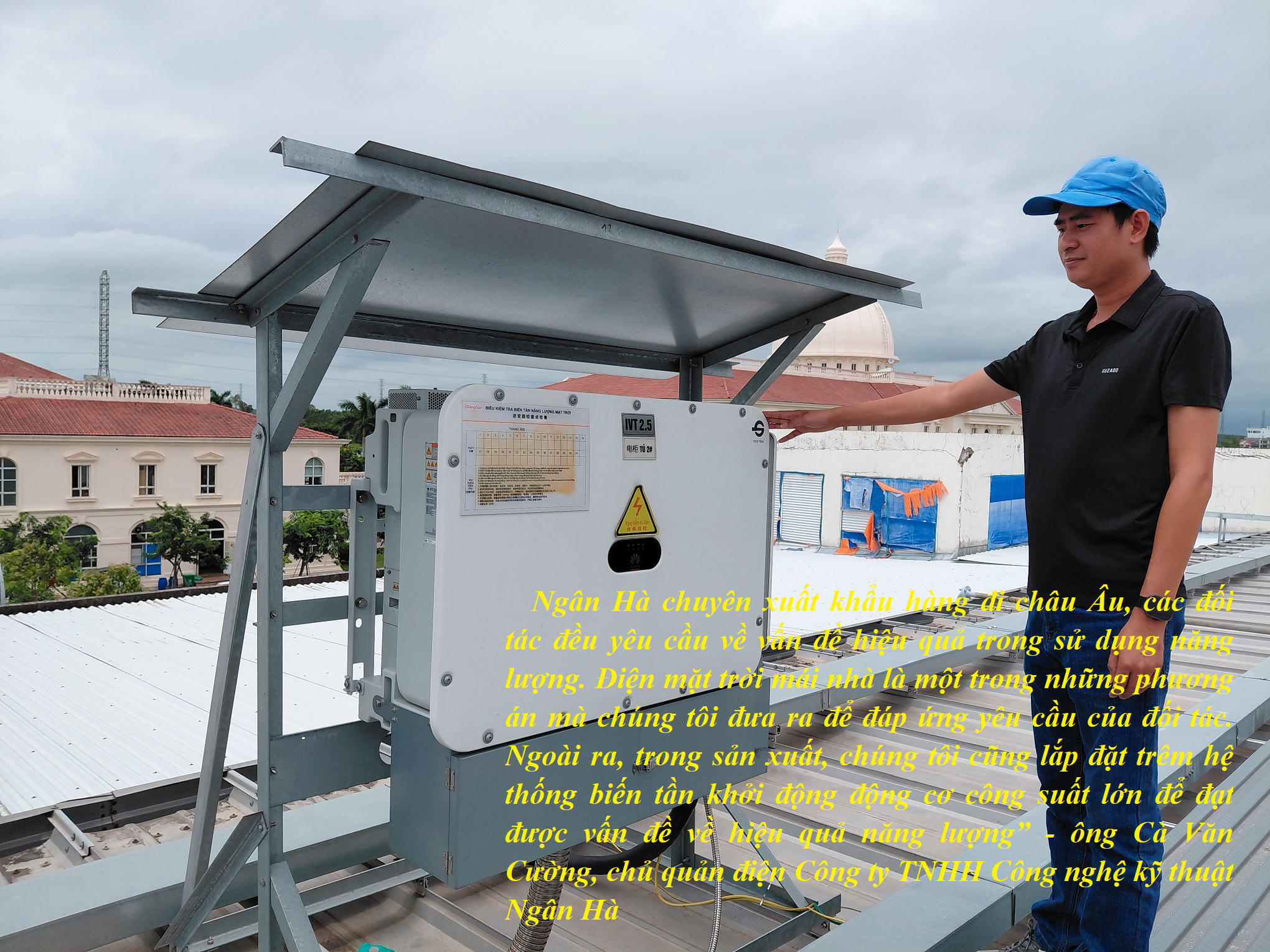 Bài 1: Điện mặt trời mái nhà giúp tiết giảm chi phí năng lượng