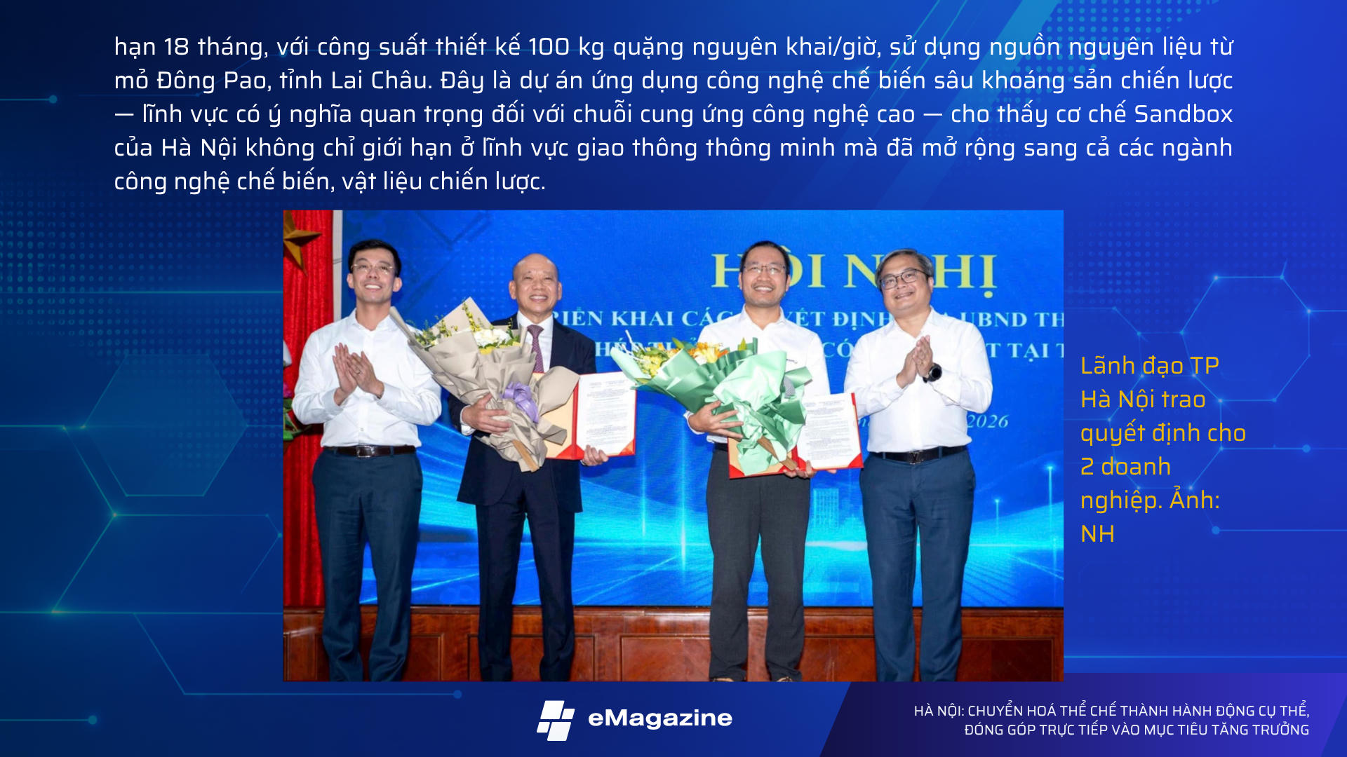 Hà Nội: Chuyển hóa thể chế thành hành động cụ thể, đóng góp trực tiếp vào mục tiêu tăng trưởng