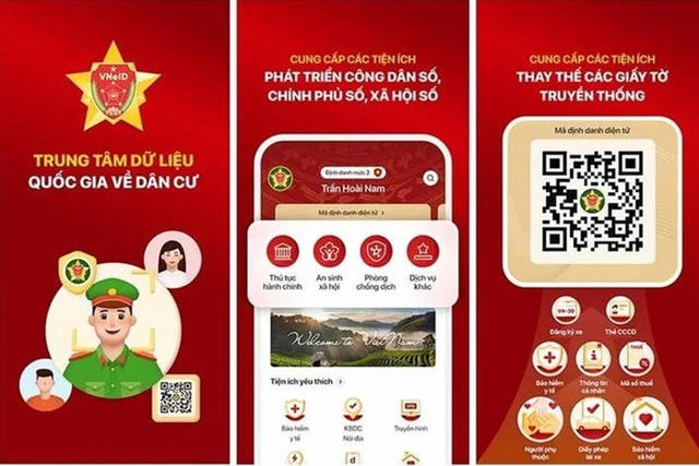 Miễn phí cấp đổi thẻ Căn cước trên VNeID khi thay đổi địa giới hành chính
