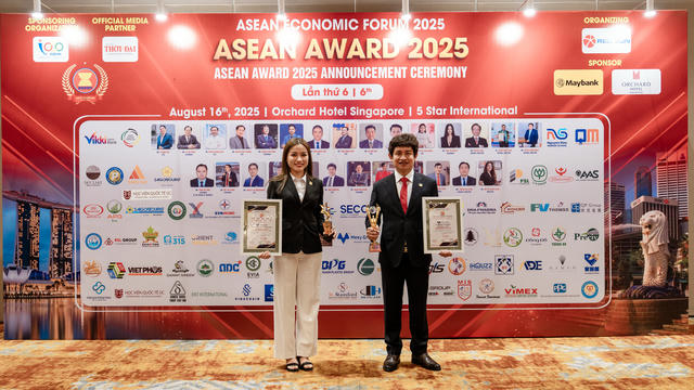 Meey Group đạt giải thưởng hàng đầu tại ASEAN AWARD 2025 Meey Group đạt giải thưởng hàng đầu tại ASEAN AWARD 2025