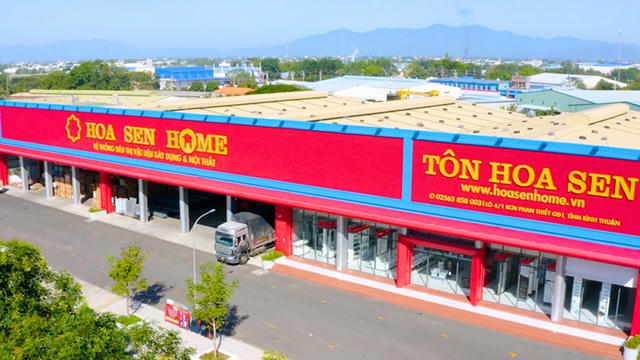 Lợi nhuận sau thuế Tập đoàn Hoa Sen đạt 732 tỷ đồng, hoàn thành 146% kế hoạch