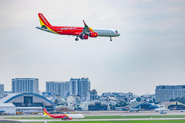 Vietjet bay hàng ngày giữa TP HCM và Manila với 7 chuyến khứ hồi mỗi tuần