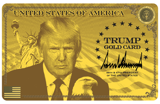 Mỹ ra mắt ‘Trump Gold Card’ với giá 1 -2 triệu USD
