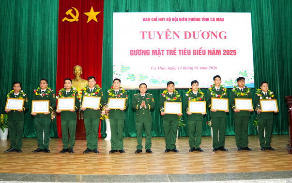 Gương mặt trẻ BĐBP Cà Mau: Dấu ấn xung kích vì chủ quyền, an ninh biên giới biển