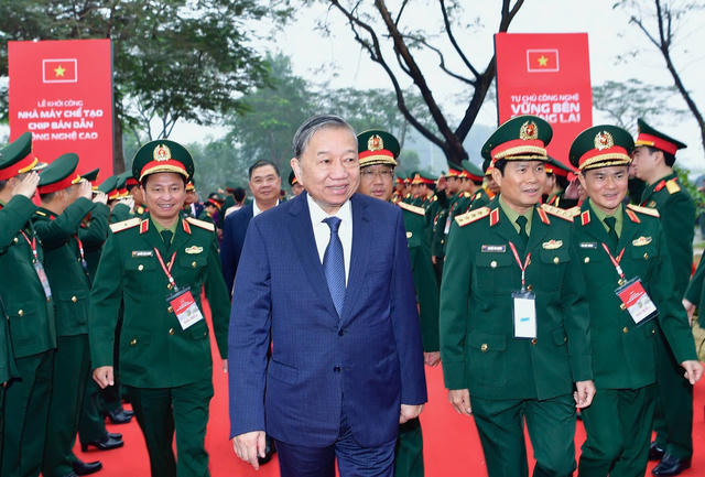 Tổng Bí thư, Thủ tướng Chính phủ dự lễ khởi công nhà máy chế tạo chip bán dẫn đầu tiên tại Việt Nam