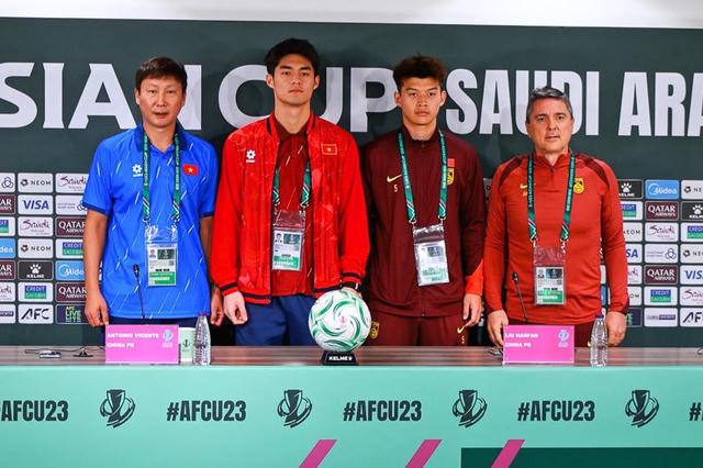 U23 Trung Quốc: 'Chúng tôi không lo lắng khi đấu với U23 Việt Nam'