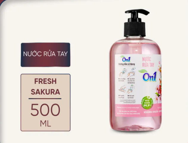 Bộ Y tế thu hồi toàn quốc nước rửa tay On1 Hương Fresh Sakura
