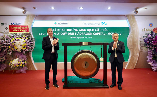 Dragon Capital (DCV): Cổ phiếu tăng dựng đứng 2,4 lần sau khi lên sàn UPCoM, lợi nhuận năm 2025 rơi về đáy 4 năm