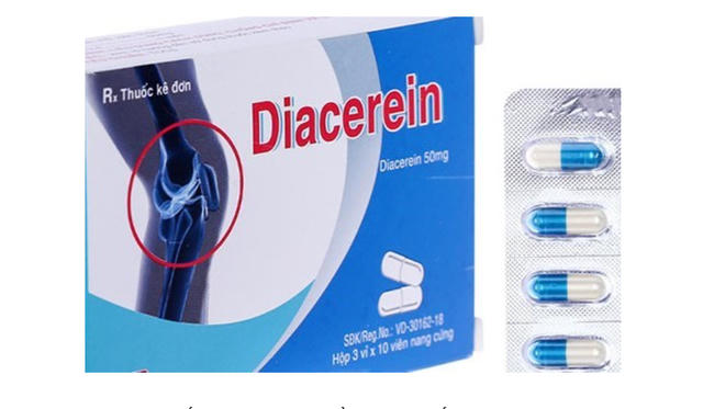 Thu hồi toàn quốc lô thuốc Diacerin 50 không đạt tiêu chuẩn chất lượng