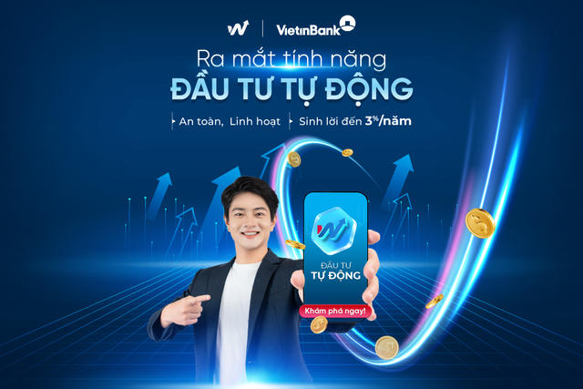 VietinBank ra mắt tính năng ‘Đầu tư tự động’ trên nền tảng V-Wealth VietinBank ra mắt tính năng ‘Đầu tư tự động’ trên nền tảng V-Wealth