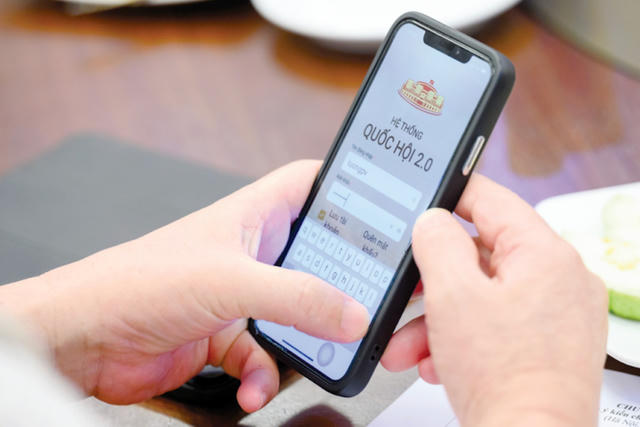 Chuyển đổi số - sức mạnh của Quốc hội hiện đại, minh bạch, hiệu quả