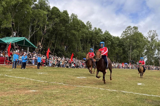 Độc đáo Hội đua ngựa truyền thống gò Thì Thùng