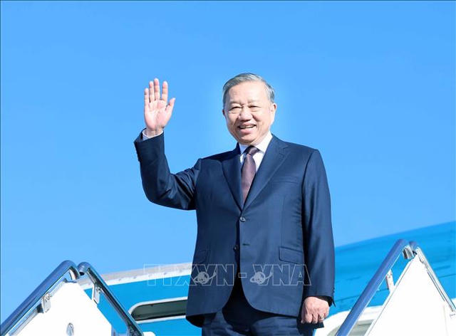 Tổng Bí thư Tô Lâm kết thúc chuyến tham dự Cuộc họp Khai mạc Hội đồng Hòa bình về Gaza Tổng Bí thư Tô Lâm kết thúc chuyến tham dự Cuộc họp Khai mạc Hội đồng Hòa bình về Gaza