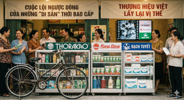 Cuộc lội ngược dòng của những 'di sản' thời bao cấp: Khi thương hiệu Việt lấy lại vị thế từ tay đối thủ ngoại