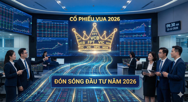 Đón sóng đầu tư năm 2026: Lộ diện nhóm cổ phiếu 'vua' thu hút dòng tiền thông minh
